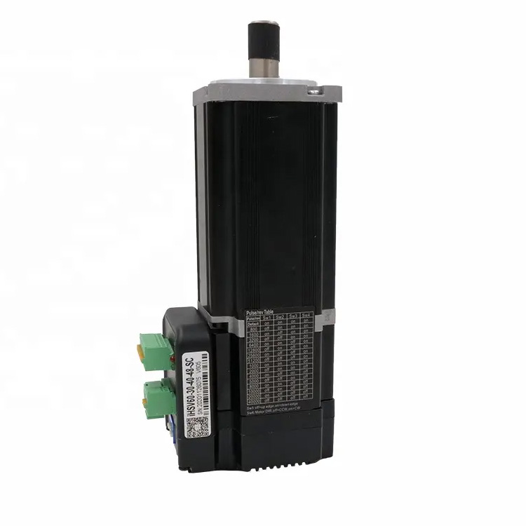 Nema 23 Integrated AC Servo Motor JMC iHSV60-30-40-48-SC 400W 48V 1.27N.m 3 Phase 3000RPM with Brake